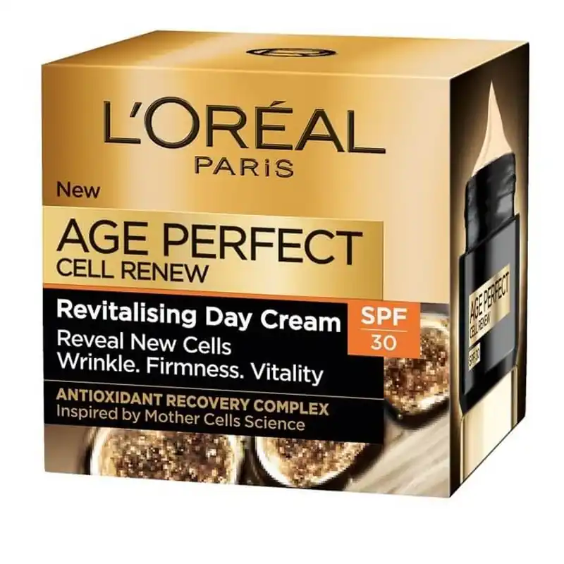 Expediere rapidă L´Oréal, Age Perfect, Cremă de față revitalizantă antirid, 50ml