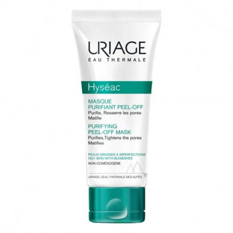 Masca gomantă pentru piele grasă Hyseac, 100 ml, Uriage Bestseller