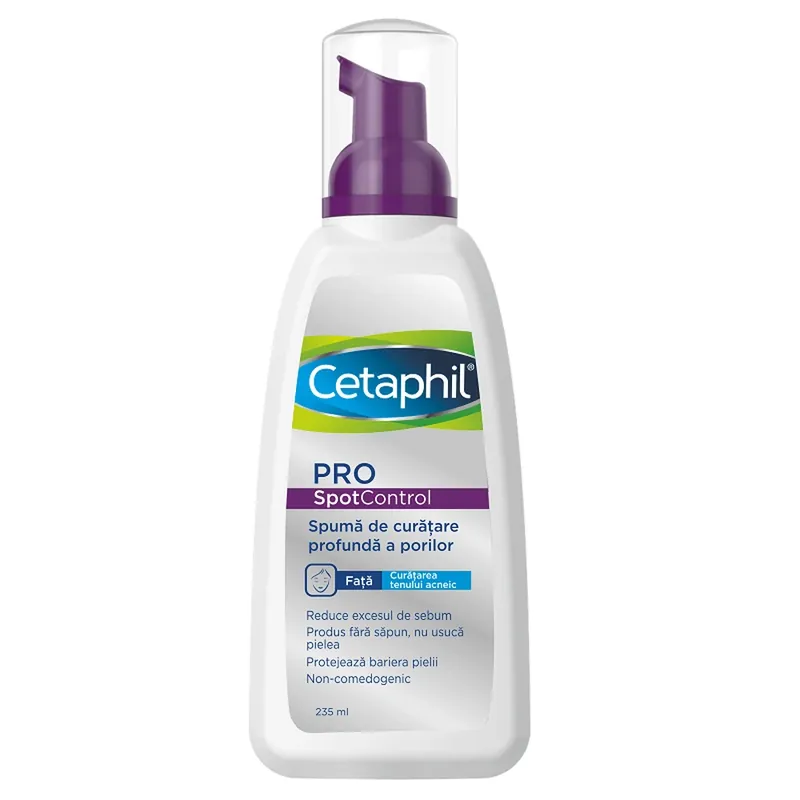 Bestseller Spuma de curatare Pro SpotControl, 235 ml, Cetaphil