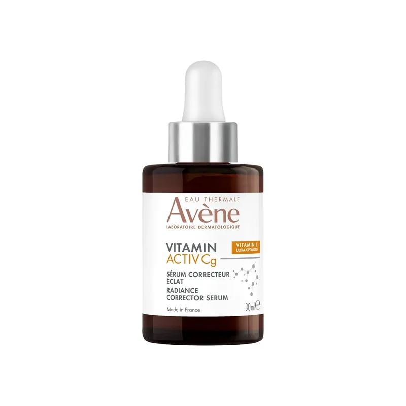 Ser corector cu efect de luminozitate Vit Activ Cg, 30 ml, Avene Preferatul clienților