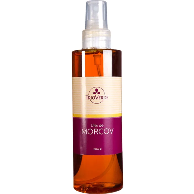 Ulei de Morcov spray, 200 ml, Trio Verde Plată sigură