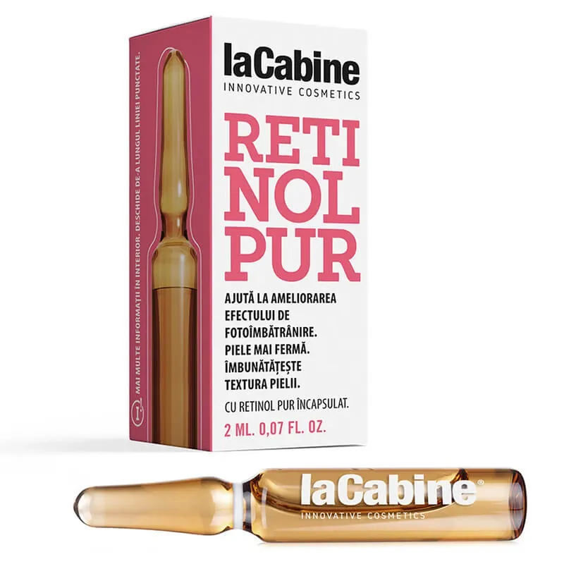 Fiolă pentru ten Pure Retinol, 1 fiolă x 2 ml, La Cabine Cel mai bun preț