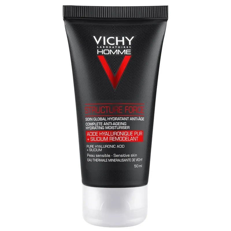 Plată securizată Vichy Men‘s Global Moisturising Anti-Age Treatment Structure Force - 50ml