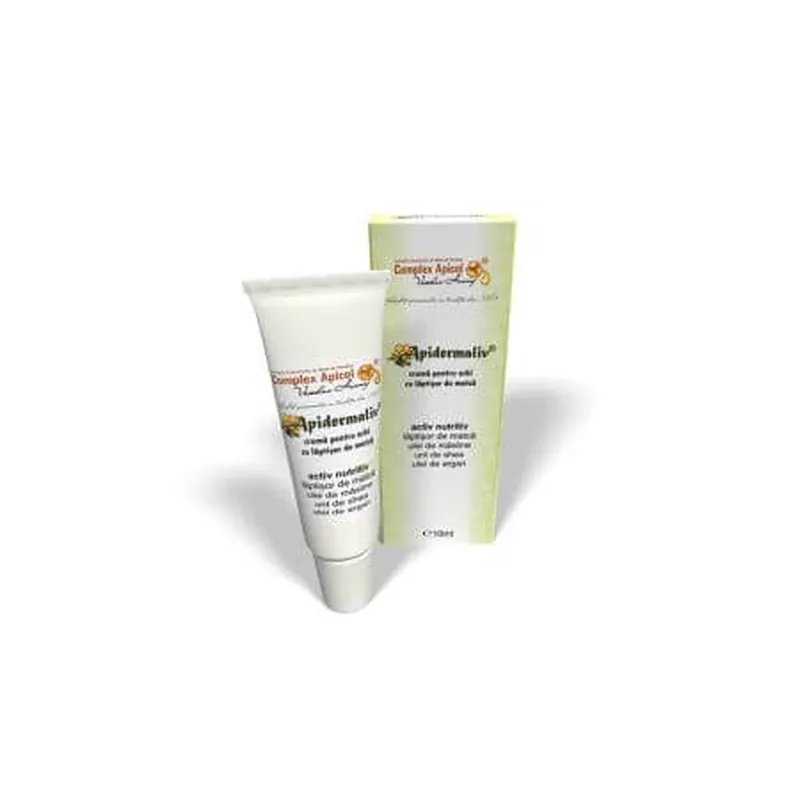 Reducere specială Crema pentru ochi cu laptisor de matca Apidermaliv, 10 ml, Complex Apicol