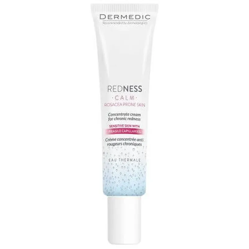 Cumpără online Dermedic Redness Calm Crema concentrata pentru cuperoza severa , 40 ml
