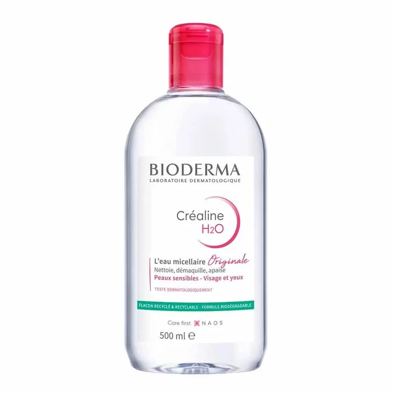 Bioderma Crealine Apă micelară H2O Piele sensibilă, normală sau mixtă 500 ml Comandă acum