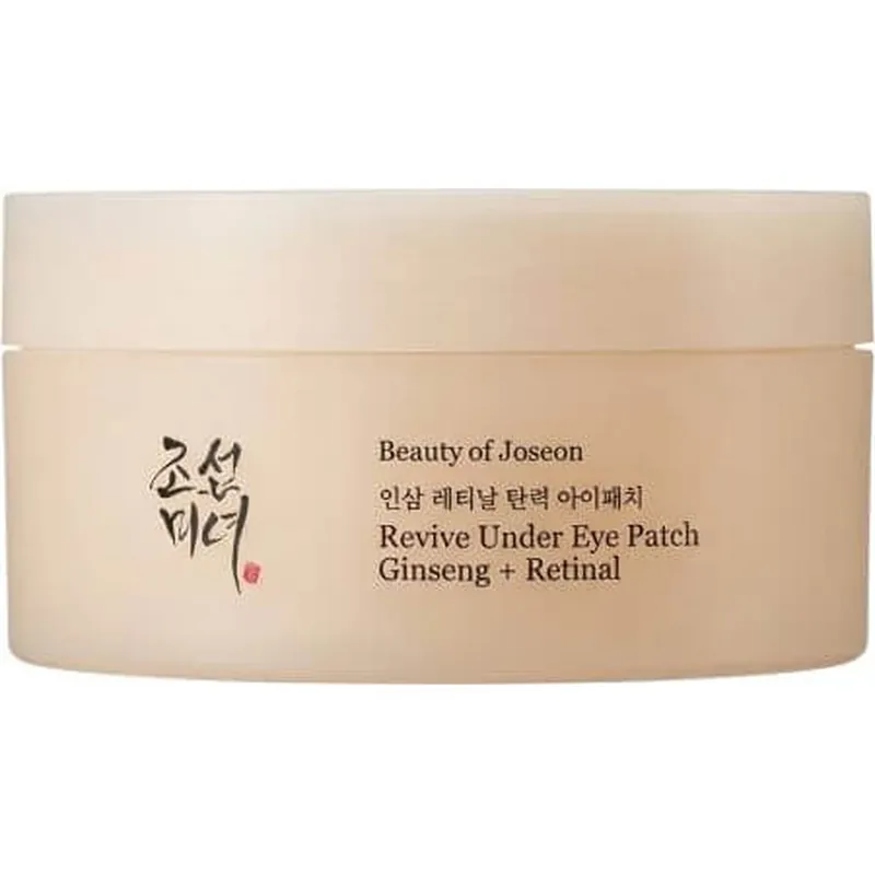 Reducere specială Plasturi hidrogel pentru zona ochilor cu ginseng si retinal Revive Under Eye Patch, 60 bucati, Beauty of Joseon