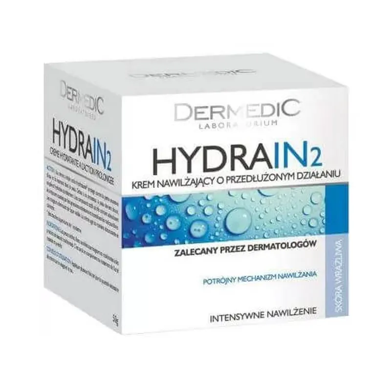 DERMEDIC HYDRAIN 2 Cremă hidratantă intensivă cu acțiune prelungită, 50 ml Ofertă specială