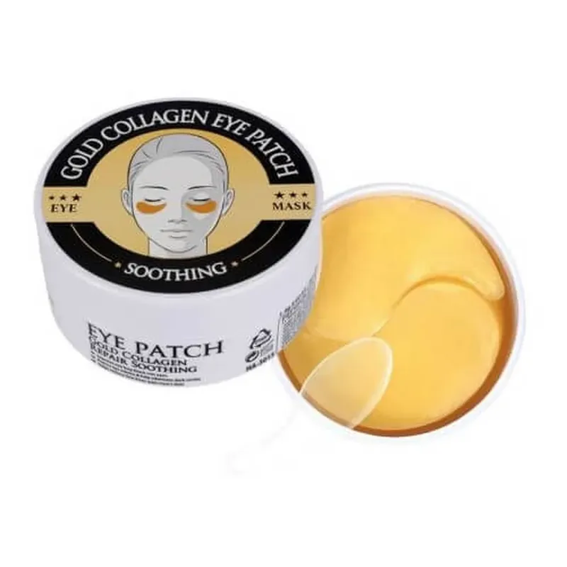 Set 60 Plasturi Hidrogel pentru Ochi, cu Aur, Colagen si Spirulina, Wokali, Eye Patch Preț promoțional