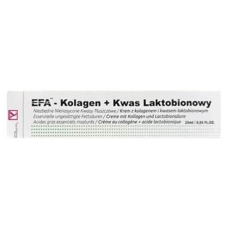 Doar azi EFA Collagen + Lactobionic Acid Cremă de noapte cu colagen și acid lactobionic, 25 ml