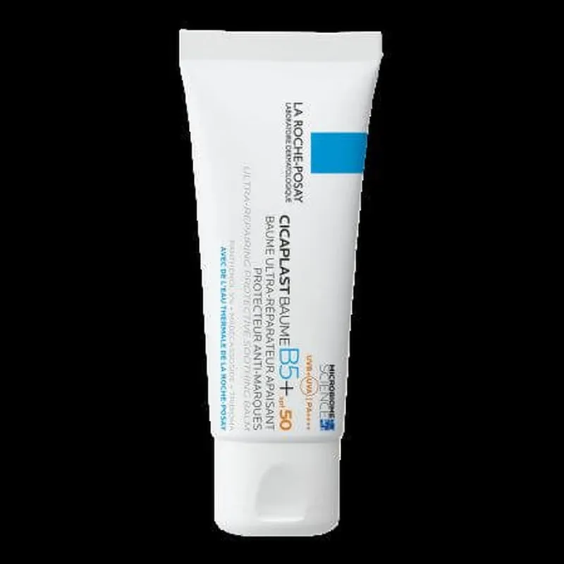 Balsam ultra-reparator, anti-pete pigmentare Cicaplast B5+ SPF50, 40 ml, La Roche-Posay Retur gratuit