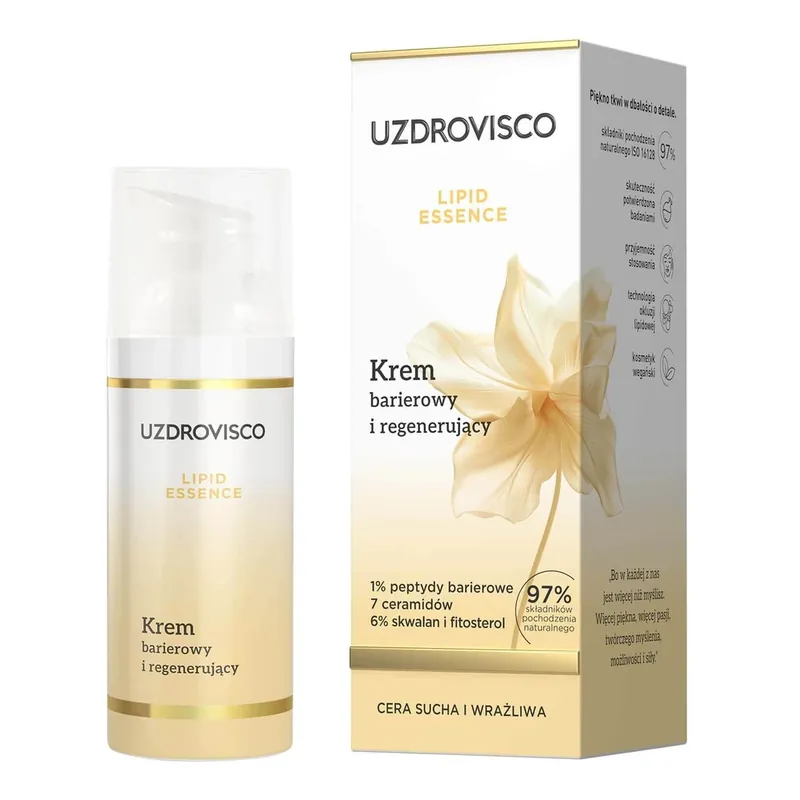 Cel mai vândut Uzdrovisco Lipid Essence, cremă de barieră și regenerare, 50 ml