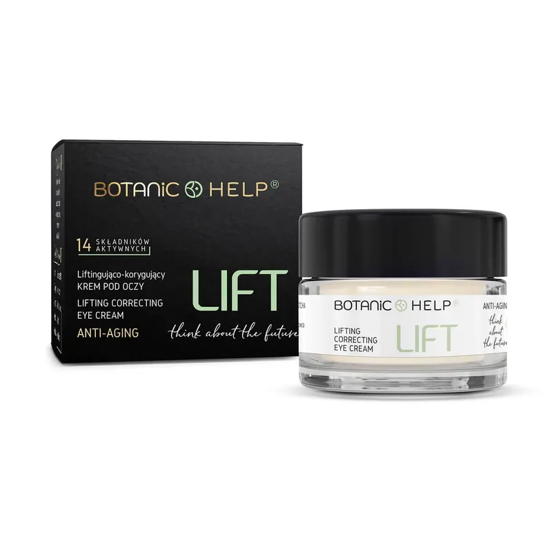 Ofertă de sezon Botanic Help Lift, cremă de ochi cu efect de lifting și corecție, 15 ml