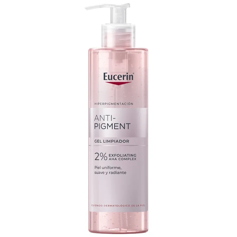 Eucerin Anti-Pigment, gel de curățare facială cu acizi AHA exfolianți 2%, 400 ml Nu rata