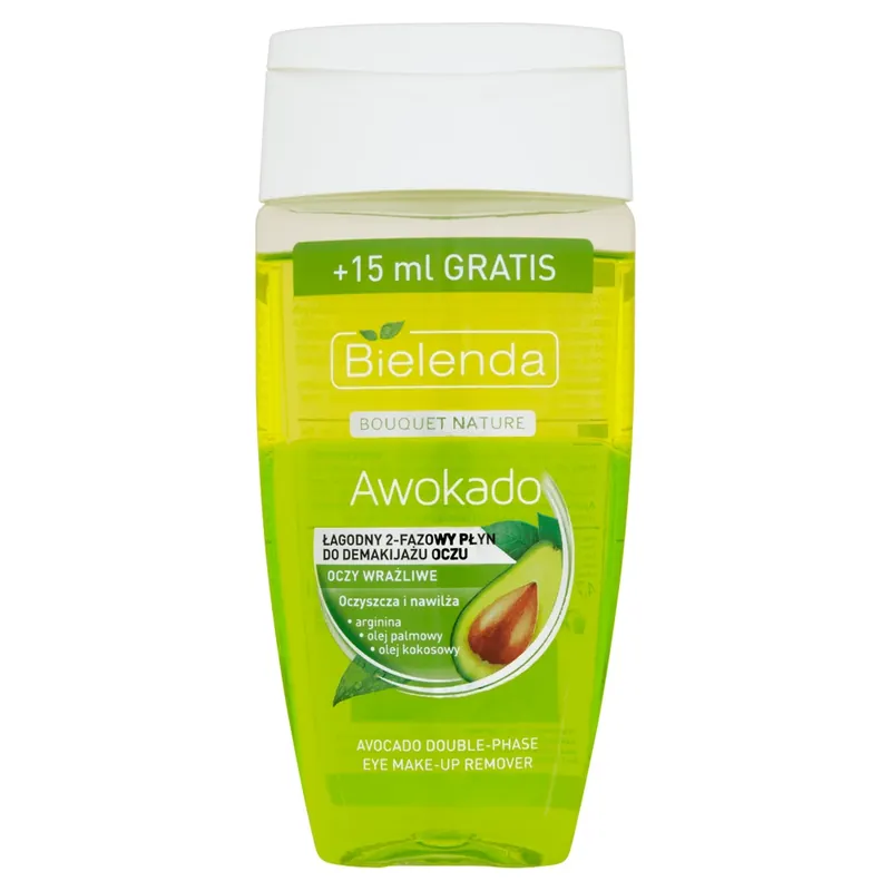Bielenda Avocado, demachiant pentru ochi în 2 faze, 125 ml Ofertă specială