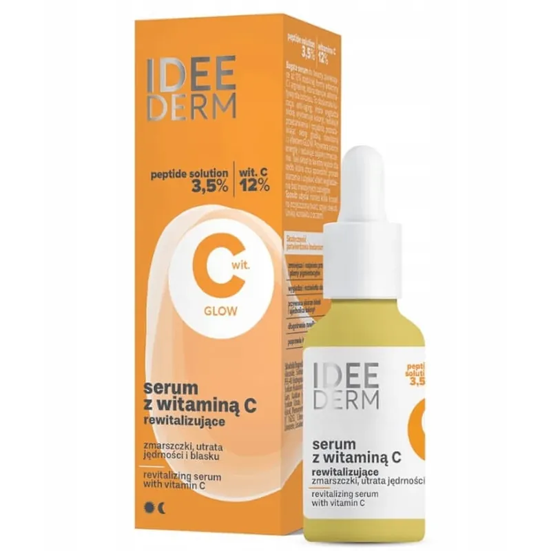 Ser revitalizant Idee Derm cu vitamina C, 30 ml Expediere rapidă
