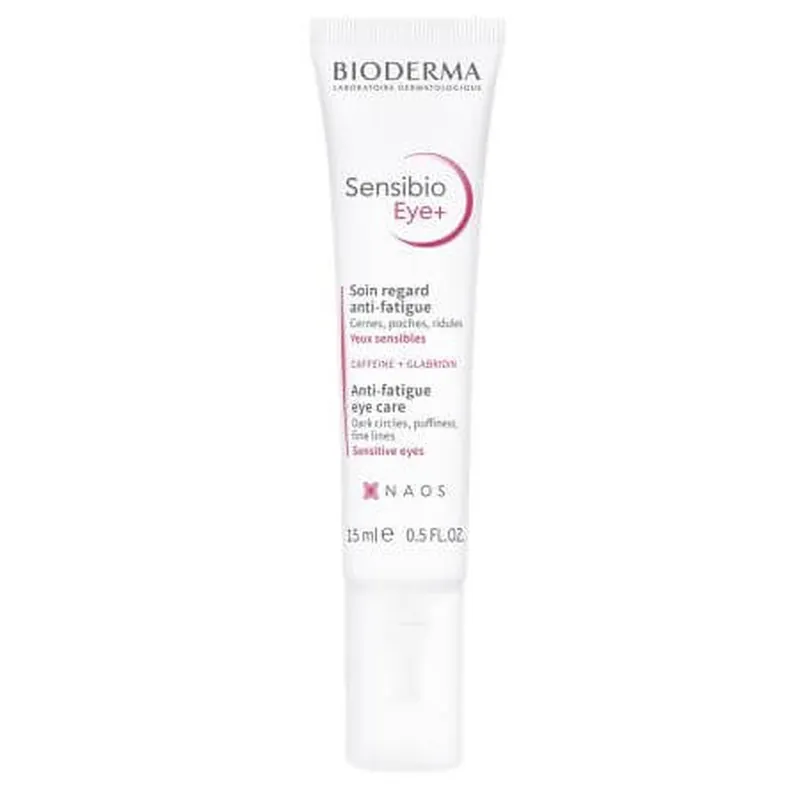 Crema pentru conturul ochilor Sensibio Eye, 15 ml, Bioderma Preferatul clienților