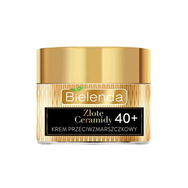 Bielenda Golden Ceramides 40+, Cremă antirid hidratantă și întineritoare, 50 ml Cel mai vândut