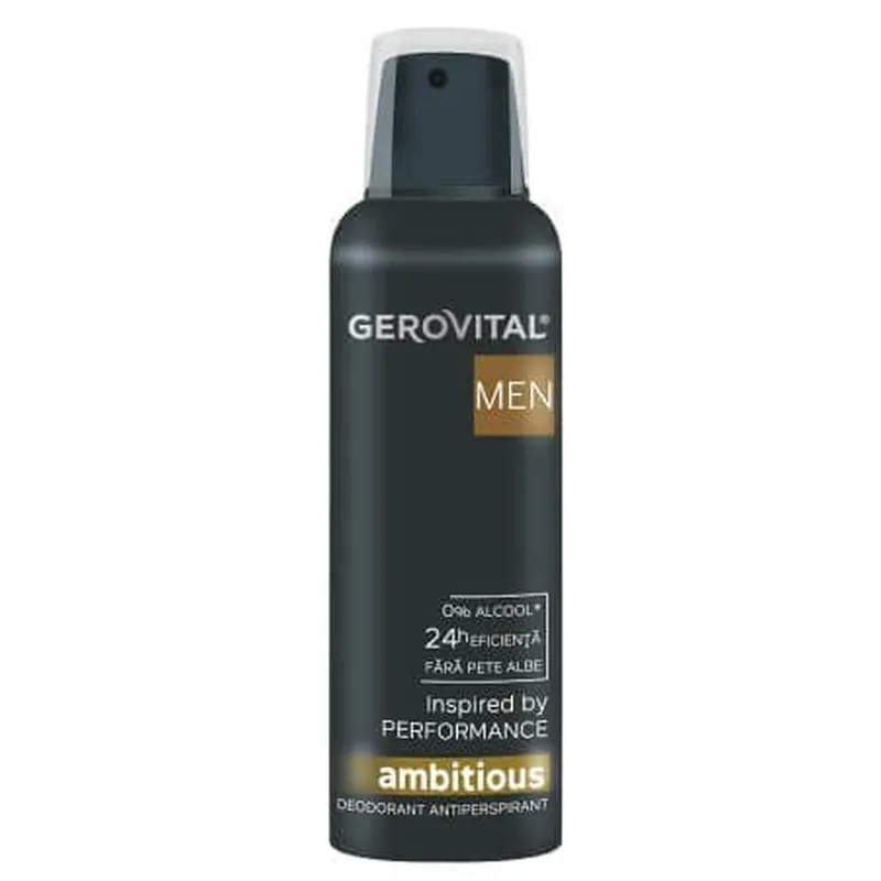 Chilipir Deodorant antiperspirant Ambitious, 150 ml, Gerovital Men