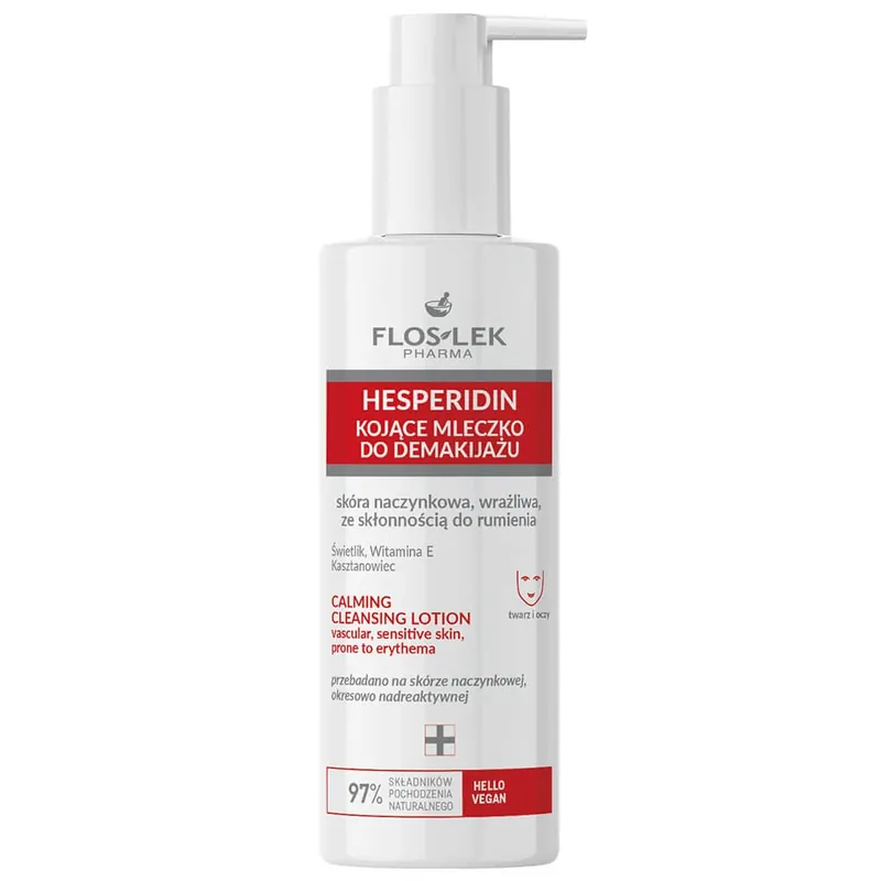 Floslek Pharma Hesperidin, lapte demachiant calmant, 175 ml Retur ușor