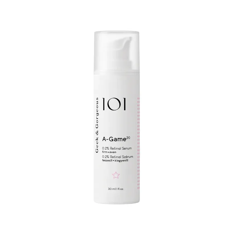 Plată sigură Ser Retinal 0.2% A-Game20, 30 ml, Geek & Gorgeous
