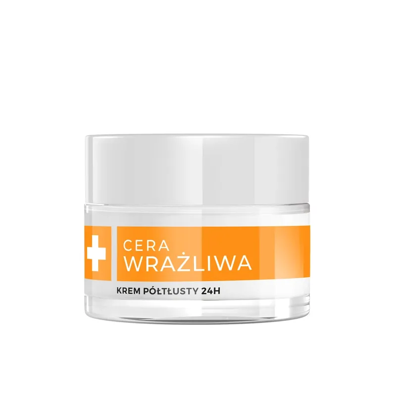 Doar azi AA Sensitive Skin, Cremă semi-ușoară 24H, ten uscat și normal, 50 ml