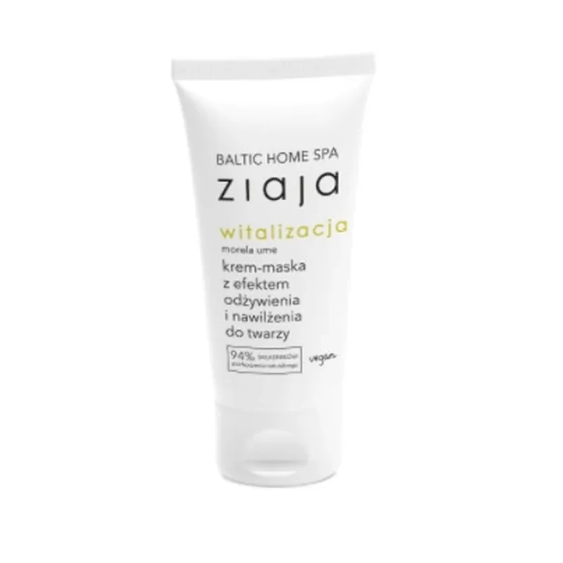 Ziaja, Baltic Home SPA Vitalization Cream-Mask cu efect revigorant și hidratant pentru față, 50 ml - Utilizare pe termen lung! Ofertă exclusivă
