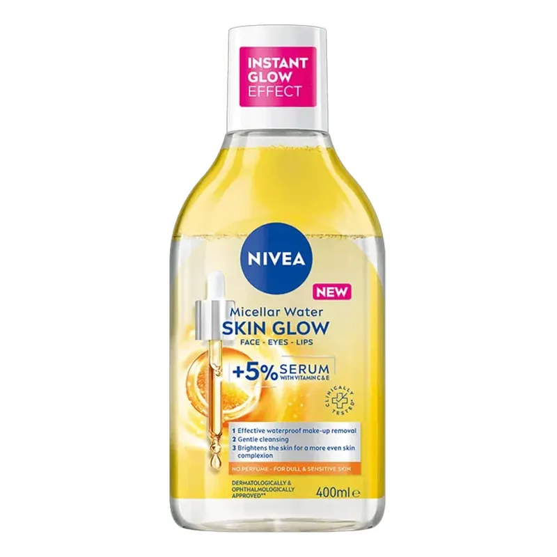 Apa micelara Skin Glow, 400 ml, Nivea Retur ușor