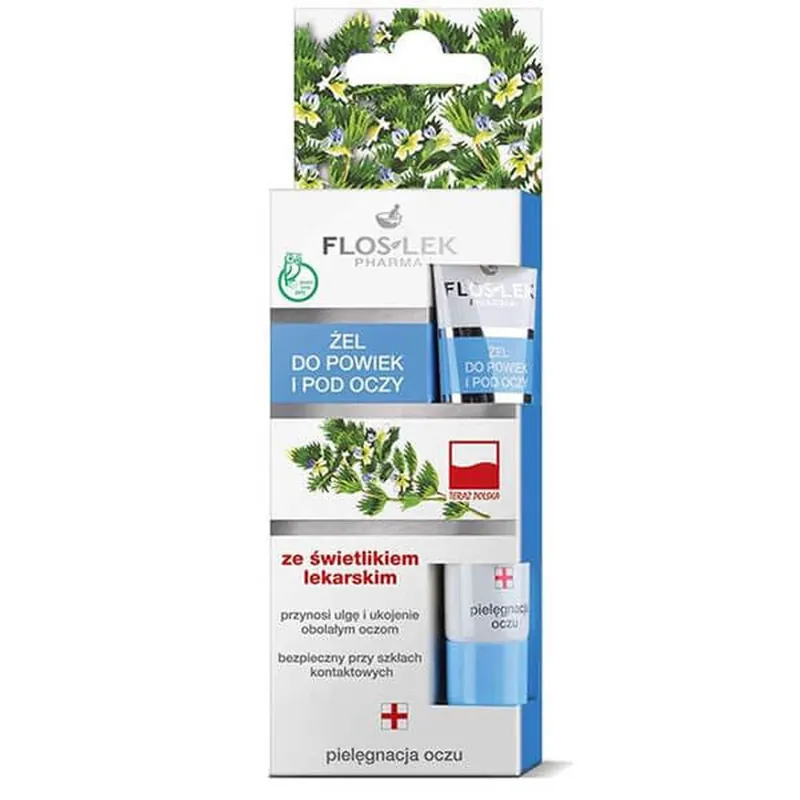 Flos-Lek, Gel pentru pleoape și sub ochi, 15 ml Bestseller