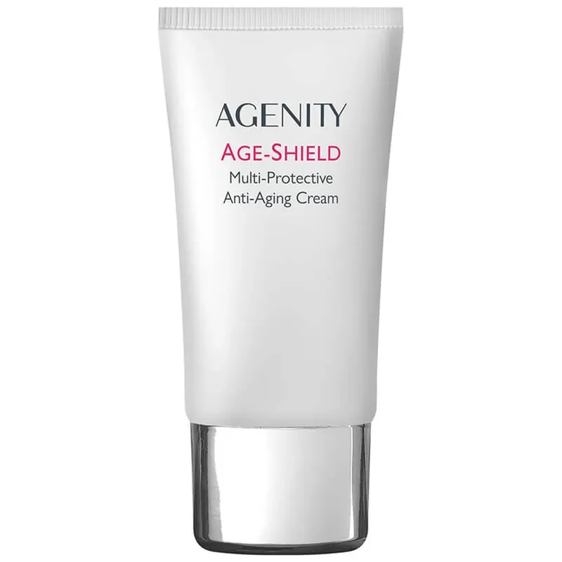 Plată securizată Agenity Age-Shield, cremă multi-protectoare anti-îmbătrânire, SPF 50, 50 ml