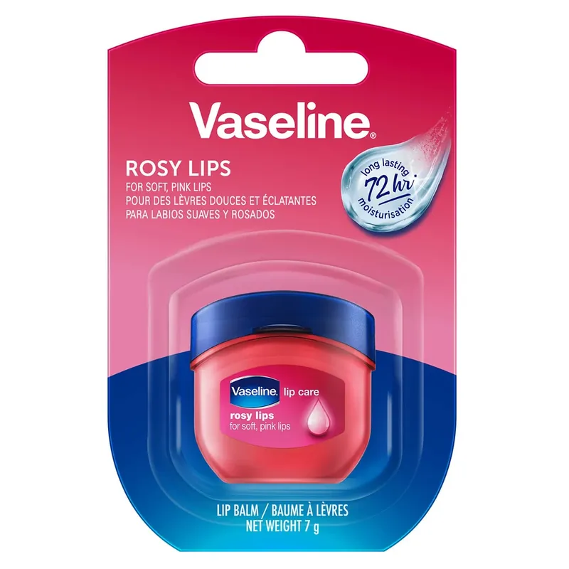 Vaseline Lip Care Rosy Lips, balsam de buze, 7 g Promoție