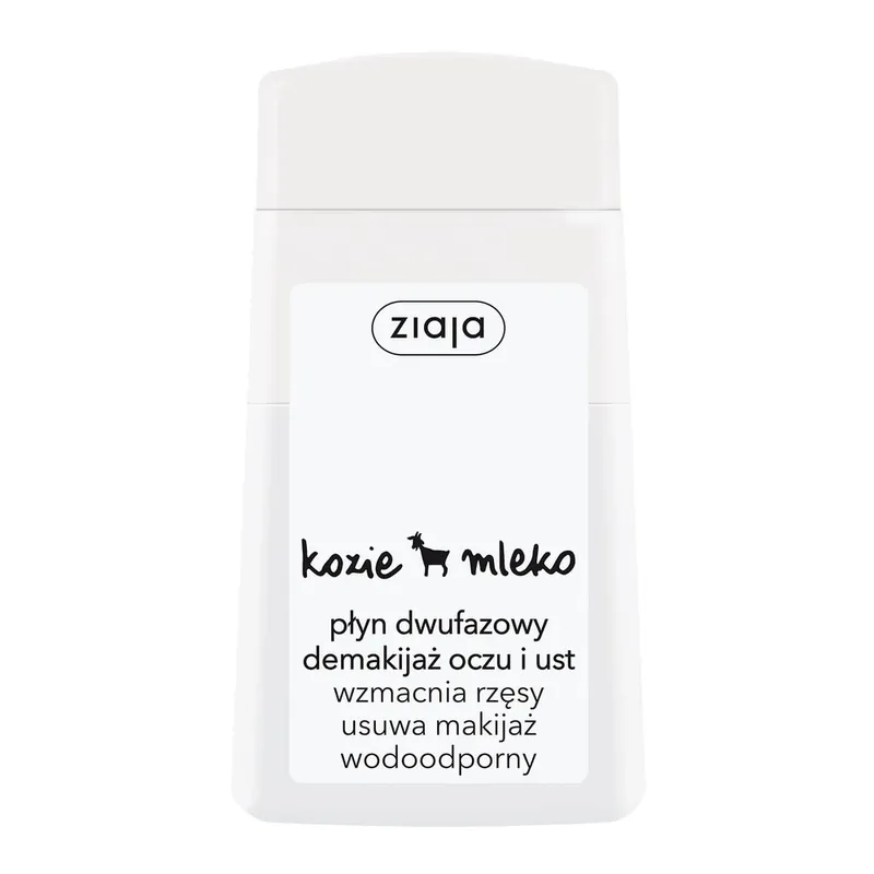 Preț mic Ziaja Goat Milk, lichid bifazic pentru demachierea ochilor și a buzelor, 120 ml