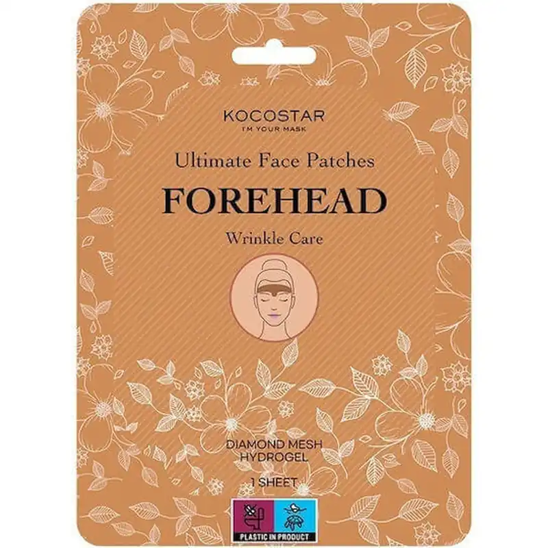 Ofertă limitată KOCOSTAR Ultimate Face Patches Forehead Wrinkle Care Anti-Wrinkle Patch pentru frunte 1 buc