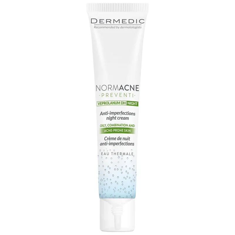 Dermedic Normacne, cremă tratament imperfecțiuni, cremă de noapte, 40 ml Ofertă de sezon