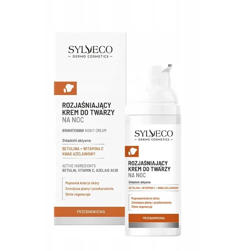 Sylveco Dermo Cremă de noapte decolorantă, 50 ml Ofertă