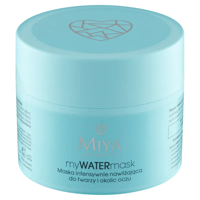 Calitate înaltă Miya myWATERmask, mască hidratantă intensivă pentru față și zona ochilor, 50 g
