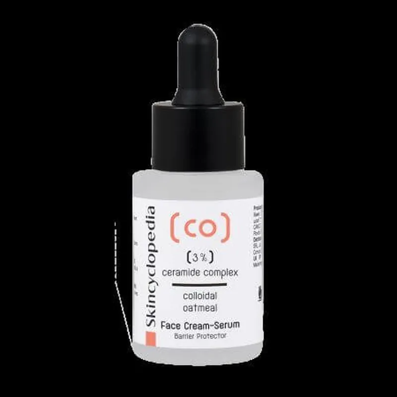 Serum de fata cu 3% Ceramide Complex si Ovaz Coloidal, 30 ml, Skincyclopedia Calitate înaltă