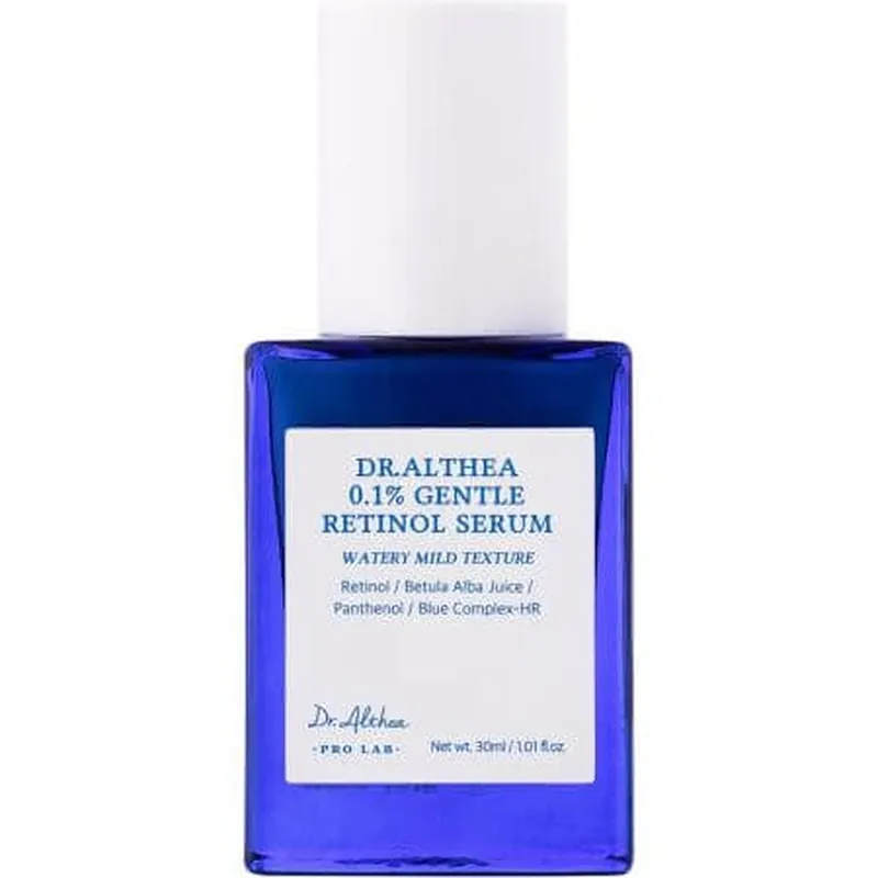 Ser de fata cu retinol 0,1% si bakuchiol Gentle Retinol Serum, 30 ml, Dr. Althea Noutate