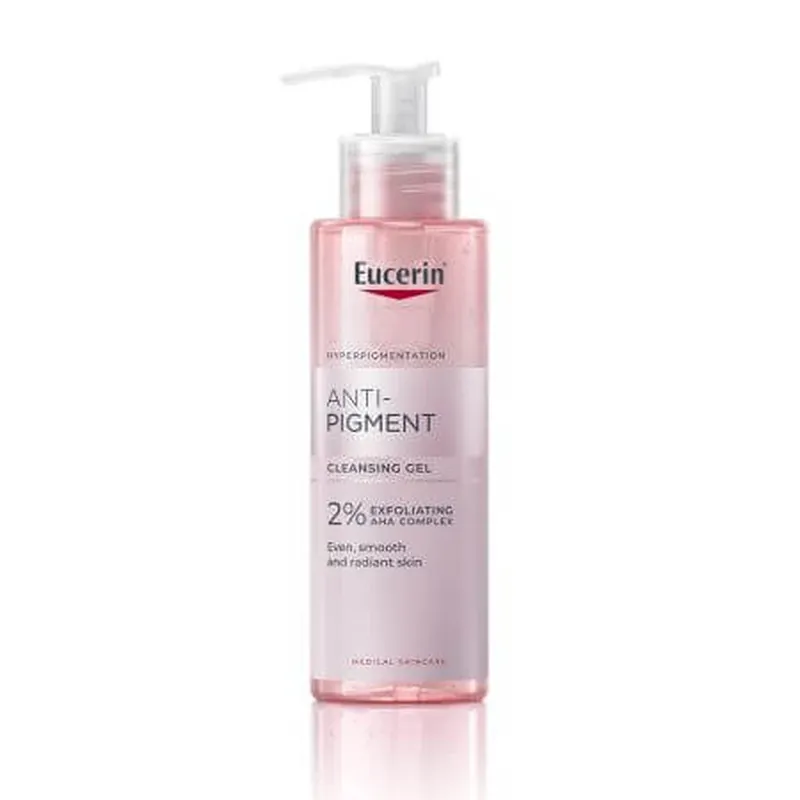 Gel de curatare exfoliant cu 2% AHA Anti-Pigment, 200 ml, Eucerin Cumpără acum
