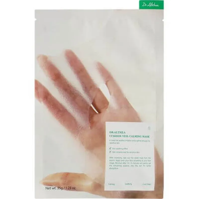Masca de fata tip servetel pentru calmare intensa Cushion Veil, 23 ml, Dr. Althea Reduceri