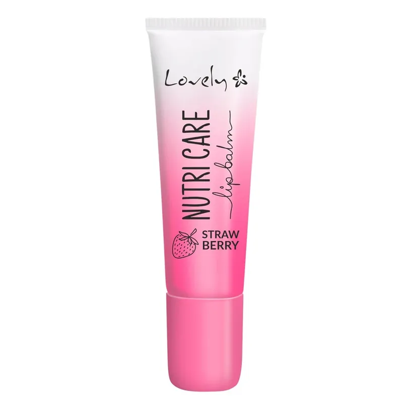 Premium Lovely Nutri Care Balsam de buze 3 căpșuni, 8ml