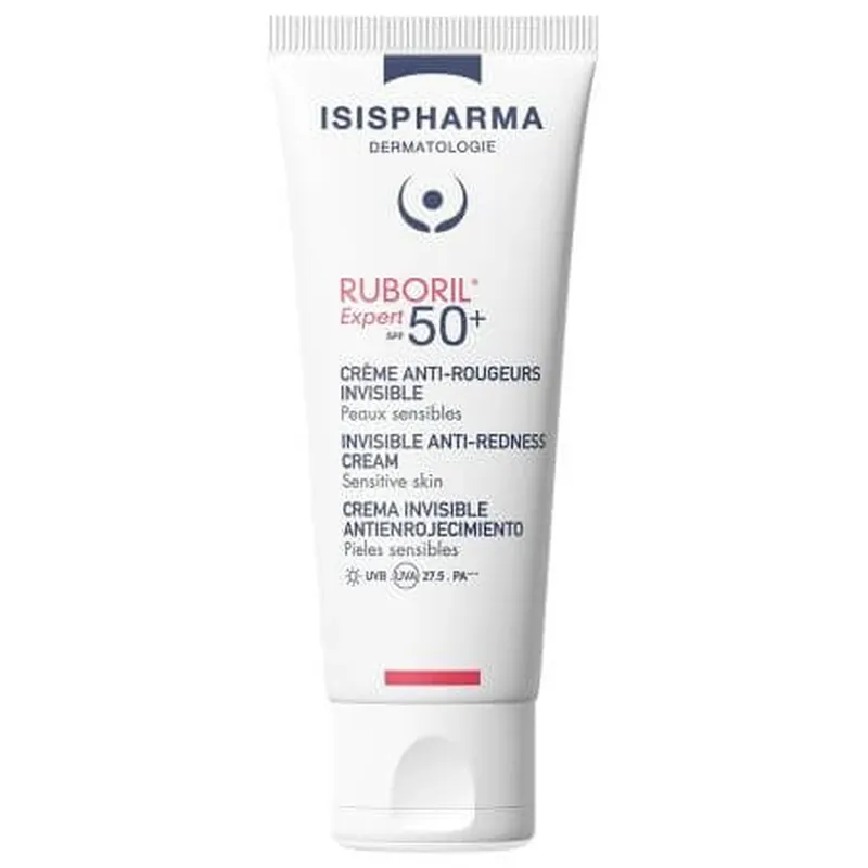 Preț promoțional Crema anti-roseata cu factor de protectie SPF 50+ Ruboril expert, 40 ml, Isis Pharma