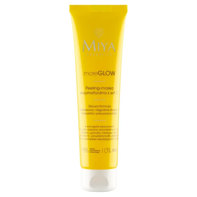 Retur gratuit Miya moreGLOW, mască peeling enzimatică cu vitamina C, 60 ml