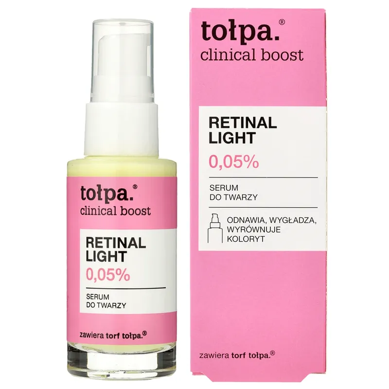 Tolpa Clinical Boost Retinal Light 0,05%, ser facial, 30 ml Livrare rapidă