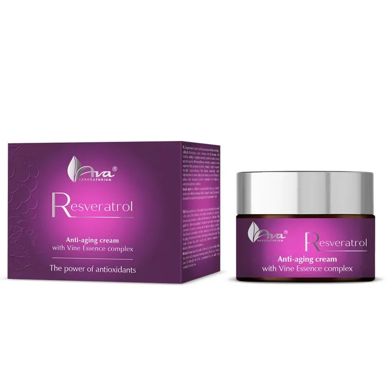 Bestseller Ava Laboratorium Resveratrol Delayed Ageing Cream with Vine Essence Complex, 50 ml