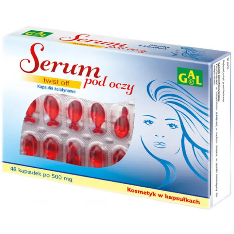 GAL, ser pentru ochi, twist off, 48 capsule gelatinoase Retur ușor
