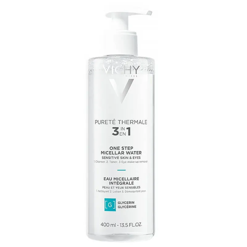Vichy Purete Thermale, Apă micelară pentru piele sensibilă, 400 ml Retur gratuit