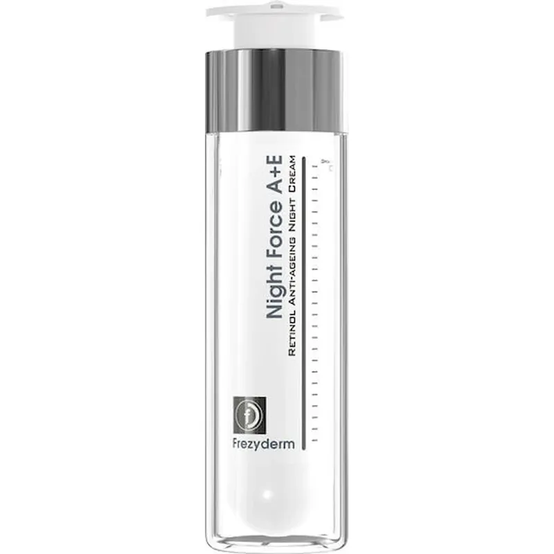 Frezyderm Night Force A+E Cremă de Față de Noapte Rich pentru Hidratare și Anti-îmbătrânire cu Retinol 50ml Noutate