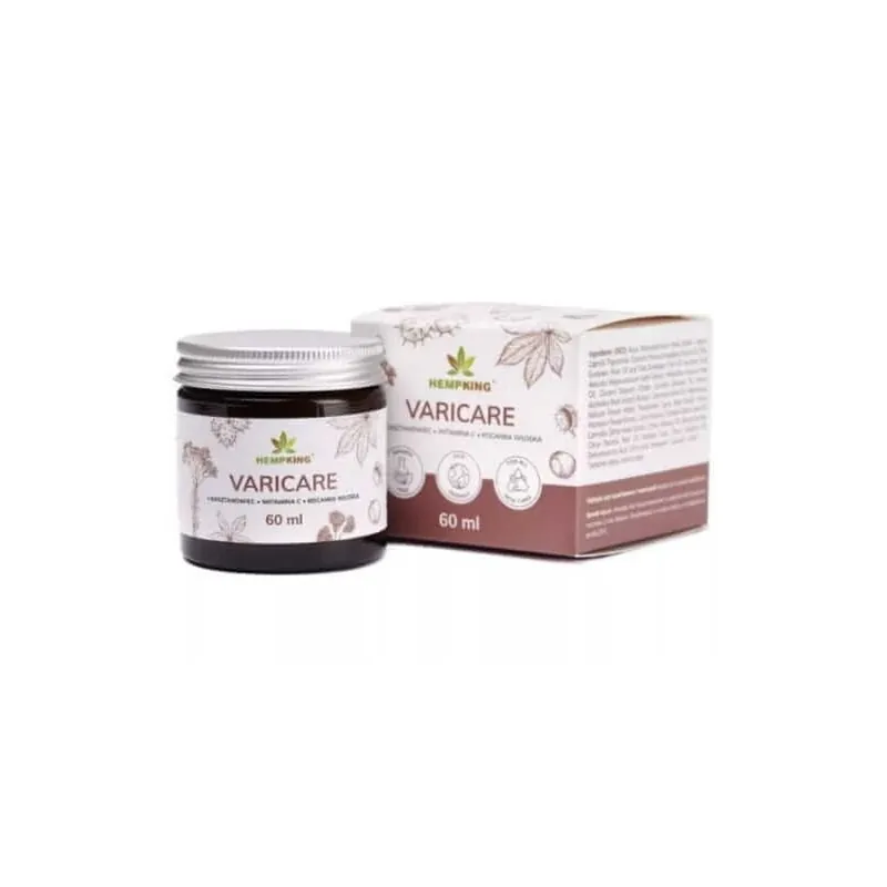 Ofertă Varicare unguent vascular 60ml HempKing