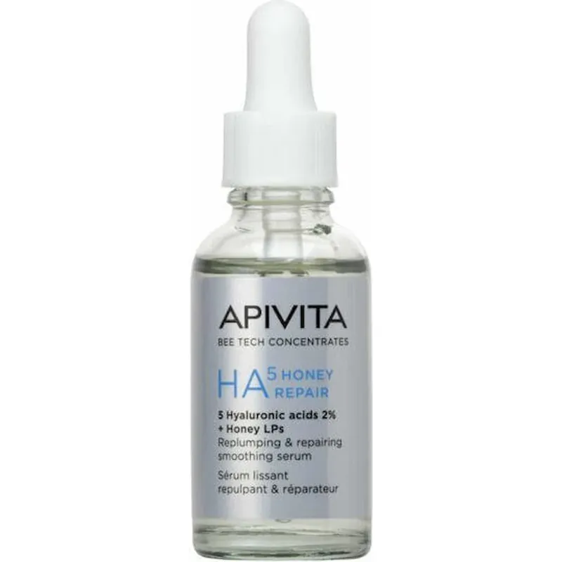 Calitate înaltă Apivita Ha5 Honey Repair Serum Antirid pentru Față cu Acid Hialuronic 30ml